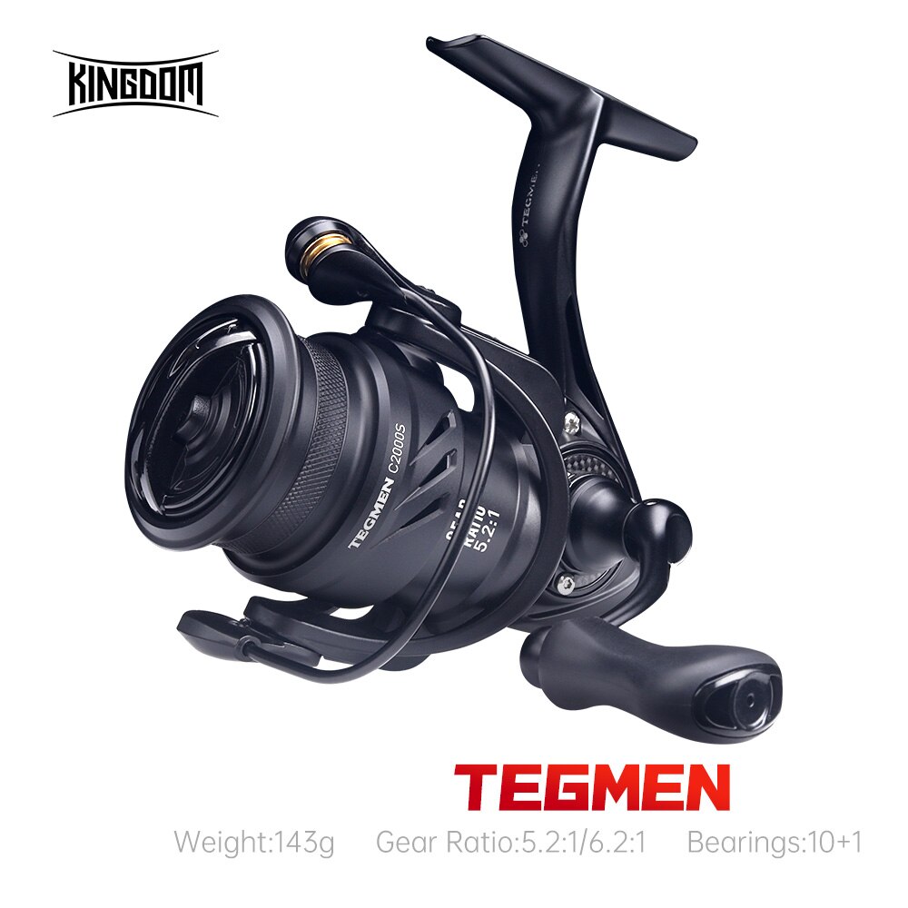 Trolling Reel - Kingdom Tegmen 5.2:1 6.2:1 143g mulinelli