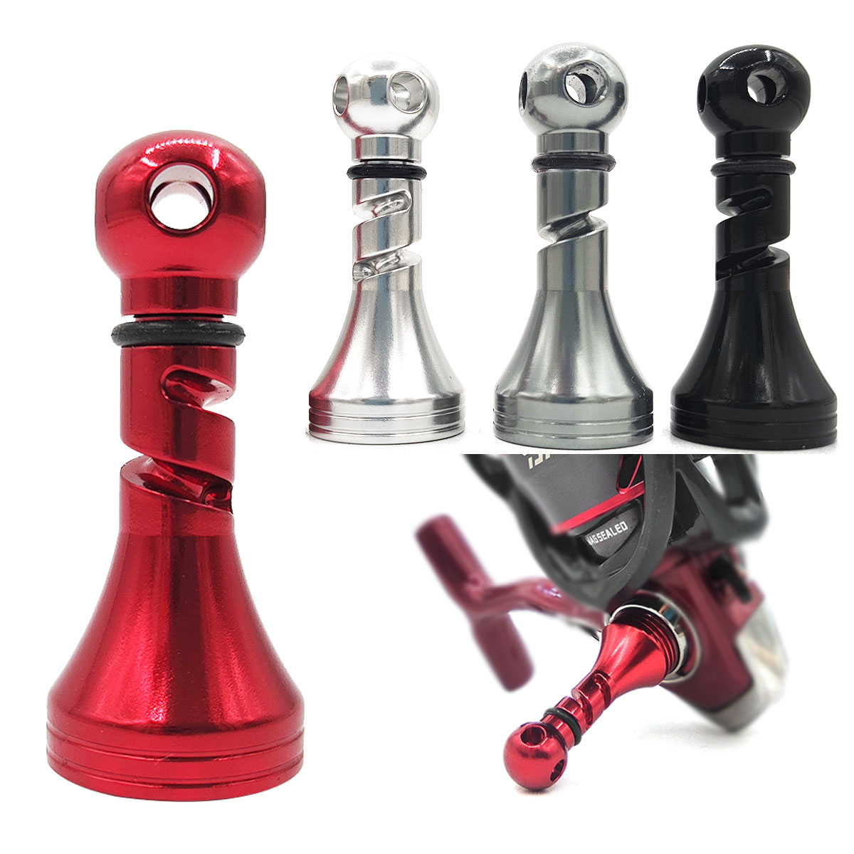 Supporto per maniglia per muli - Daiwa Reel Fuego recensione e prezzo